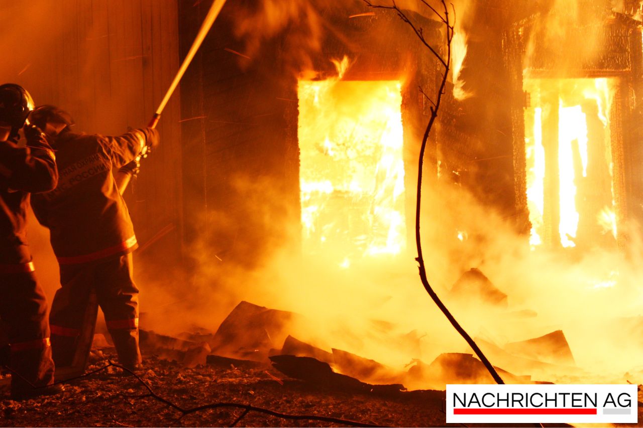 Großbrand in Seligenstadt: Historische Gärtnerei in Flammen!